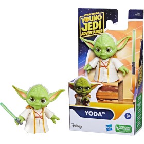 Hasbro Star Wars Young Jedi Adventures Action Figure di Yoda in scala da 7,5 cm Hasbro Star Wars Young Jedi Adventures Action Figure di Yoda in scala da 7,5 cm