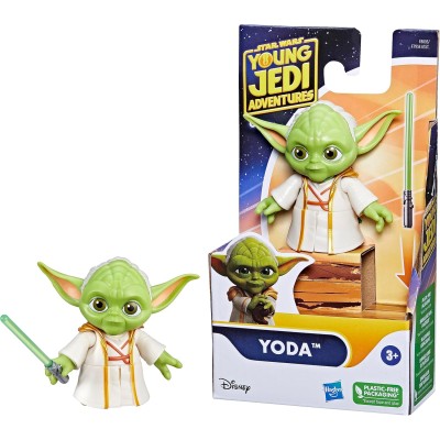 Hasbro Star Wars Young Jedi Adventures Action Figure di Yoda in scala da 7,5 cm