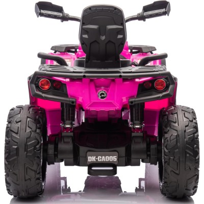 Can-Am Renegade 24V Quad Elettrico per Bambini a 2 Posti ATV con Ruote in Gomma 4 Motori Cinture di Sicurezza