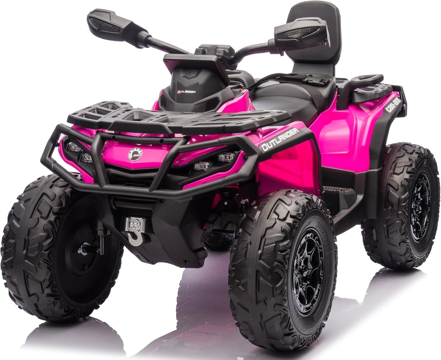 Can-Am Renegade 24V Quad Elettrico per Bambini a 2 Posti ATV con Ruote in Gomma - Foto 34 di 41