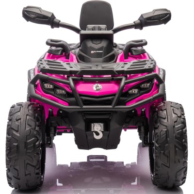 Can-Am Renegade 24V Quad Elettrico per Bambini a 2 Posti ATV con Ruote in Gomma 4 Motori Cinture di Sicurezza