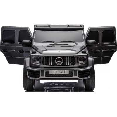 Mercedes AMG G63 Maxi 24V Auto Elettrica per Bambini 2 Posti con 4 Motori Telecomando Sedile in Pelle e Ruote in Gomma