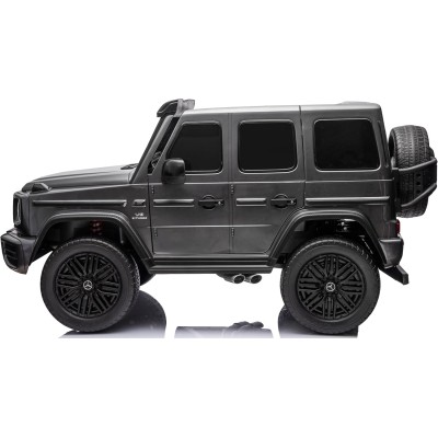 Mercedes AMG G63 Maxi 24V Auto Elettrica per Bambini 2 Posti con 4 Motori Telecomando Sedile in Pelle e Ruote in Gomma