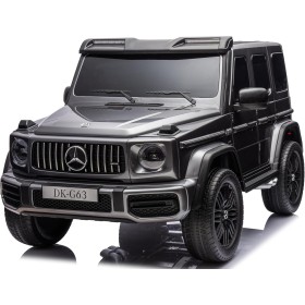 Mercedes AMG G63 Maxi 24V Auto Elettrica per Bambini 2 Posti con 4 Motori Telecomando Sedile in Pelle e Ruote in Gomma