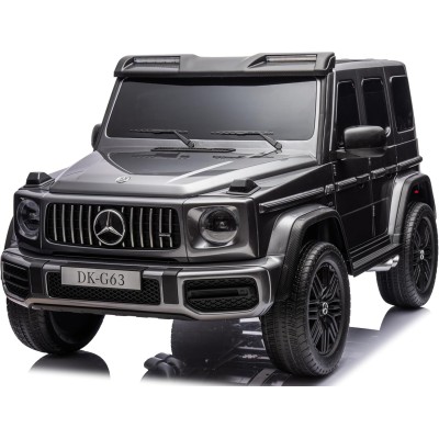 Mercedes AMG G63 Maxi 24V Auto Elettrica per Bambini 2 Posti con 4 Motori Telecomando Sedile in Pelle e Ruote in Gomma