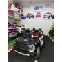 Auto Macchina Elettrica per Bambini Ford Ranger Police 12v con Telecomando Luci Lampeggianti Microfono e Sirena della Polizia