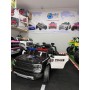 Auto Macchina Elettrica per Bambini Ford Ranger Police 12v con Telecomando Luci Lampeggianti Microfono e Sirena della Polizia