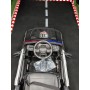 Auto Macchina Elettrica per Bambini Ford Ranger Police 12v con Telecomando Luci Lampeggianti Microfono e Sirena della Polizia