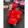 Piaggio Mini Vespa GTS Elettrica per Bambini con Sedile in Pelle Batteria 6Volt Nuova da Esposizione