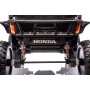 Macchina Elettrica per Bambini 2 Posti Honda Talon 24V Maxi Buggy con Ruote in Gomma e 4 Motori Potenti