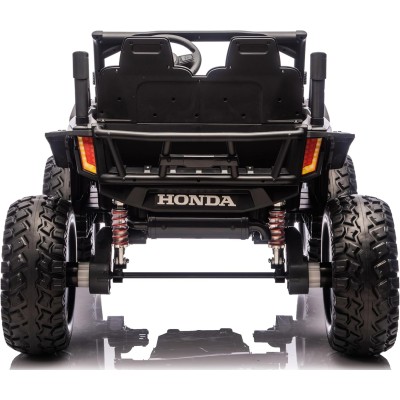 Macchina Elettrica per Bambini 2 Posti Honda Talon 24V Maxi Buggy con Ruote in Gomma e 4 Motori Potenti