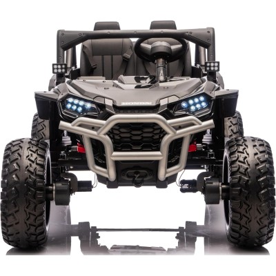 Macchina Elettrica per Bambini 2 Posti Honda Talon 24V Maxi Buggy con Ruote in Gomma e 4 Motori Potenti