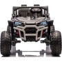 Macchina Elettrica per Bambini 2 Posti Honda Talon 24V Maxi Buggy con Ruote in Gomma e 4 Motori Potenti