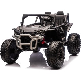 Macchina Elettrica per Bambini 2 Posti Honda Talon 24V Maxi Buggy con Ruote in Gomma e 4 Motori Potenti