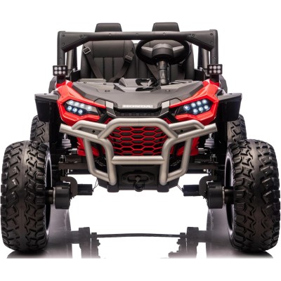 Macchina Elettrica per Bambini 2 Posti Honda Talon 24V Maxi Buggy con Ruote in Gomma e 4 Motori Potenti