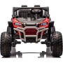Macchina Elettrica per Bambini 2 Posti Honda Talon 24V Maxi Buggy con Ruote in Gomma e 4 Motori Potenti