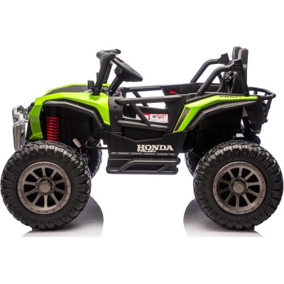 Macchina Elettrica per Bambini 2 Posti Honda Talon 24V Maxi Buggy con Ruote in Gomma e 4 Motori Potenti