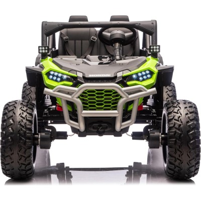 Macchina Elettrica per Bambini 2 Posti Honda Talon 24V Maxi Buggy con Ruote in Gomma e 4 Motori Potenti