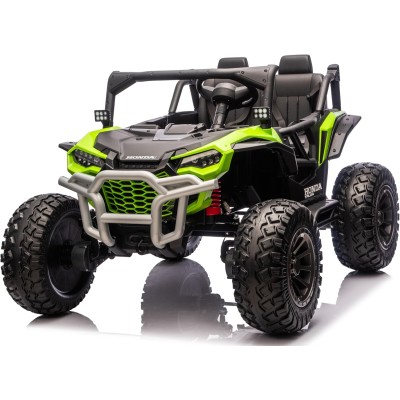 Macchina Elettrica per Bambini 2 Posti Honda Talon 24V Maxi Buggy con Ruote in Gomma e 4 Motori Potenti