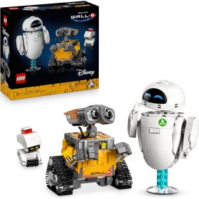 Lego Disney Pixar 43279 WALL•E & EVE  LEGO Kit di Modellismo da Esposizione con M-O e Hal
