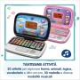 VTech 196369 Bit Smart Computer Rosa Interattivo con Mouse ed Effetti Luminosi Comoda Maniglia con Animali e Forme