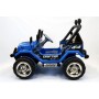 Mondial Toys Auto ELETTRICA 12V Drifter per Bambini 2 POSTI con Telecomando Sedile in Pelle Full Optional Blu