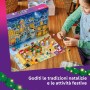 LEGO Friends 42668 Calendario dell'Avvento 2025 Conto alla Rovescia con 24 Sorprese tra cui 5 Minifigure e 5 Animali