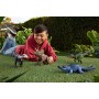 Mattel JGB93 Jurassic World La Rinascita Predatori Giganti Eotriceratopo con 2 attacchi furiosi attivati dalla coda