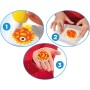 Simba 106322563 Aqua Gelz Deluxe Set creativo con 9 bottiglie di gel 6 forme 6 accessori per acqua Glow in the dark e glitter