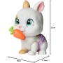 Simba 105953052 Pamper Petz Coniglietto beve e bagna con pannolino zampina gender reveal e 3 accessori