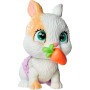 Simba 105953052 Pamper Petz Coniglietto beve e bagna con pannolino zampina gender reveal e 3 accessori