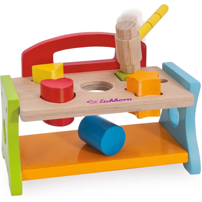 Simba Eichhorn 100005090 Banchetto Gioco Incastri con Martello