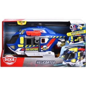 Simba 203307002 Dickie Toys Elicottero di soccorso 39cm con luci e suoni portelloni apribili e barella Simba 203307002 Dickie Toys Elicottero di soccorso 39cm con luci e suoni portelloni apribili e barella