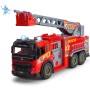 Simba 203719031 Dickie Toys Volvo FMX Giant Fire Truck 57cm Camion dei Pompieri con Acqua Scala Luci e Suoni