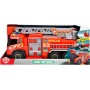 Simba 203719031 Dickie Toys Volvo FMX Giant Fire Truck 57cm Camion dei Pompieri con Acqua Scala Luci e Suoni