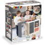 Smoby 7600312601 Isola da cucina Design moderno Superficie di gioco a 360° Funzioni tradizionali con 23 accessori