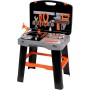 Smoby 7600360734 Black & Decker Bricolo Tavolo da Lavoro Smart Trasformabile in valigetta con tanti accessori