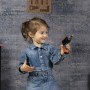 Smoby 7600360741 Black & Decker Stabilito Tavolo da Lavoro Bricolo Builder con Gru 87 Accessori e tante aree di stoccaggio