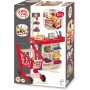 Simba 1676 Ecoiffier Cassa con scaffali e Carrello con 18 accessori per fantastici giochi di ruolo