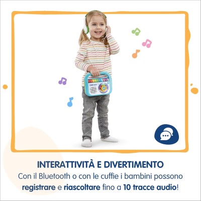Lettore MP3 Cetoon 64GB Con Bluetooth 5.3 - Hi-Fi, Altoparlante Integrato, Radio FM, E-book, Touchscreen