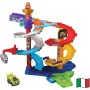 VTech 535007 Vroom Vroom Go - Mega Circuito 2in1 Pista a Spirale con Veicolo e 5 Zone Magiche