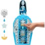 Mattel JBG81 Monster High I Misteri di Hauntlywood Frankie Stein con abiti guardaroba e 19 accessori glamour