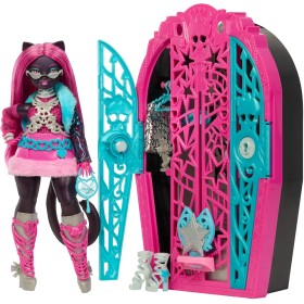 Mattel JBG82 Monster High I Misteri di Hauntlywood Catty Noir con abiti guardaroba e 19 accessori glamour Mattel JBG82 Monster High I Misteri di Hauntlywood Catty Noir con abiti guardaroba e 19 accessori glamour