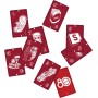 Mattel Games JGK30 - UNO 80° Anniversario Mattel versione speciale Rosso Rubino da collezione dell'iconico gioco di carte