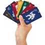 Mattel Games JGK30 - UNO 80° Anniversario Mattel versione speciale Rosso Rubino da collezione dell'iconico gioco di carte