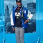 Mattel HRM33 Barbie Ken Signature LeBron James Kenbassadors con giacca in stile college  cuffie e occhiali da sole