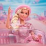 Mattel JBJ53 Barbie The Movie Margot Robbie con camicetta e gonna tutù rosa capelli acconciati e gioielli coordinati