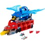 Mattel JBM72 Hot Wheels City Drago Trasportatore Trasformabile e 2 macchinine con Drago Rimovibile