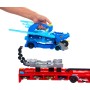 Mattel JBM72 Hot Wheels City Drago Trasportatore Trasformabile e 2 macchinine con Drago Rimovibile