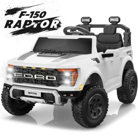 Nuovo Ford F150 Raptor 24V Auto Elettrica Macchina per Bambini Maxi Fuoristrada 2 Posti con Telecomando